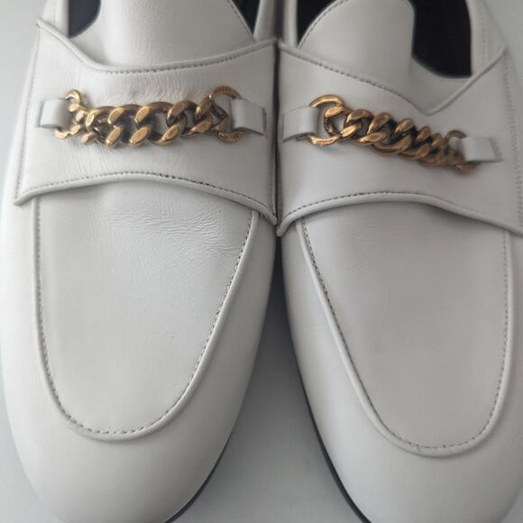 NEW Men\'s Tom Ford Crackled Leather Bailey Chain Loafer Size 42 US 8.5 $1,900 main image 13